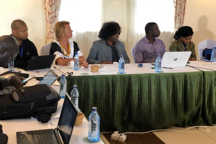 Prof. Bulska and Dr. Nancy Barasa in training